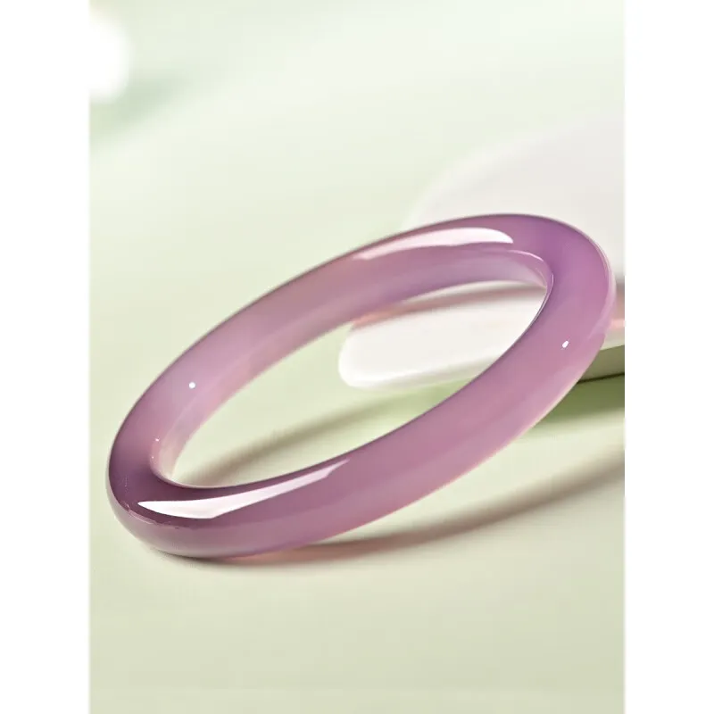 MY WORLD BEGINS AND ENDS WITH YOU Chalcedony Bangles Women's-8