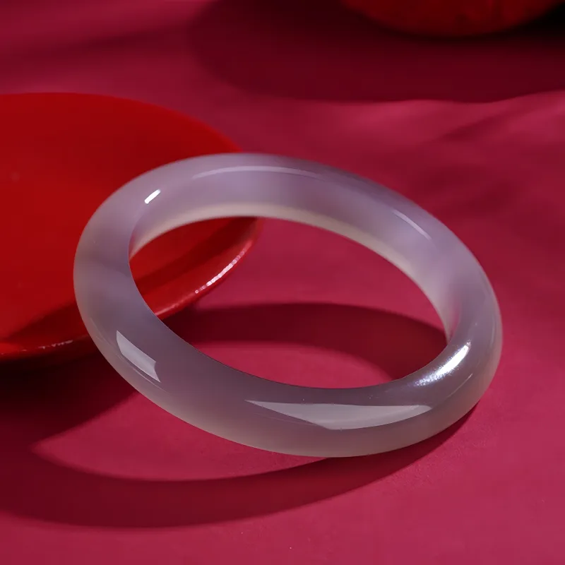 MY WORLD BEGINS AND ENDS WITH YOU Chalcedony Bangles Women's-4
