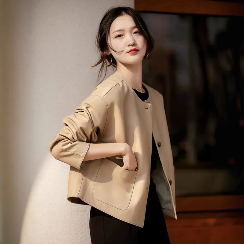 Kele Coco Leather Jacket Women's-3