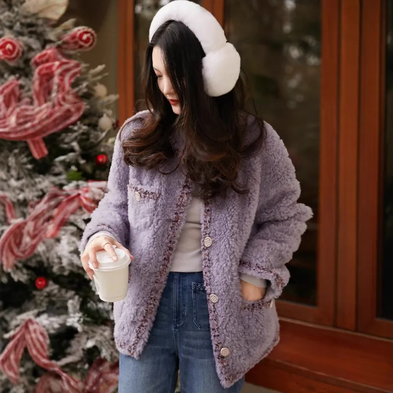Kele Coco Furs Women's Lavender-3