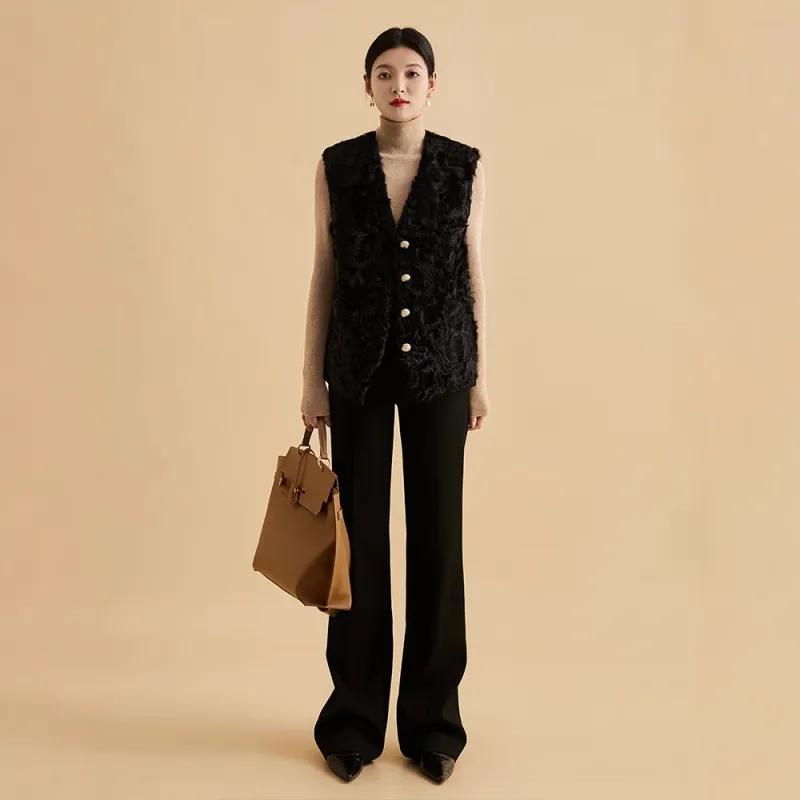 Kele Coco Furs Women's Black-2
