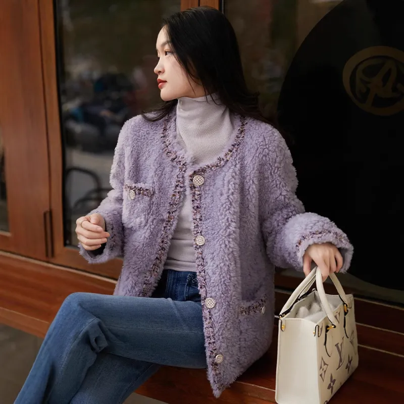 Kele Coco Furs Women's Lavender-2