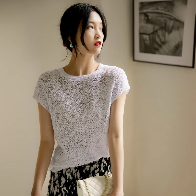 Kele Coco Knitwear Women's White-2