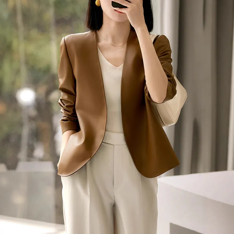 Kele Coco Leather Jacket Women's-11
