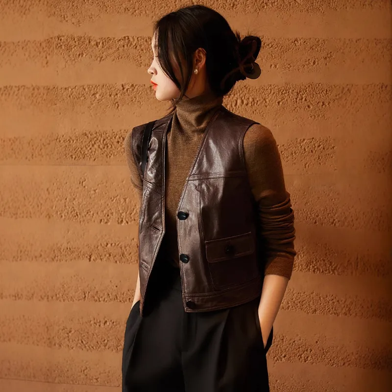 Kele Coco Leather Jacket Women's-2