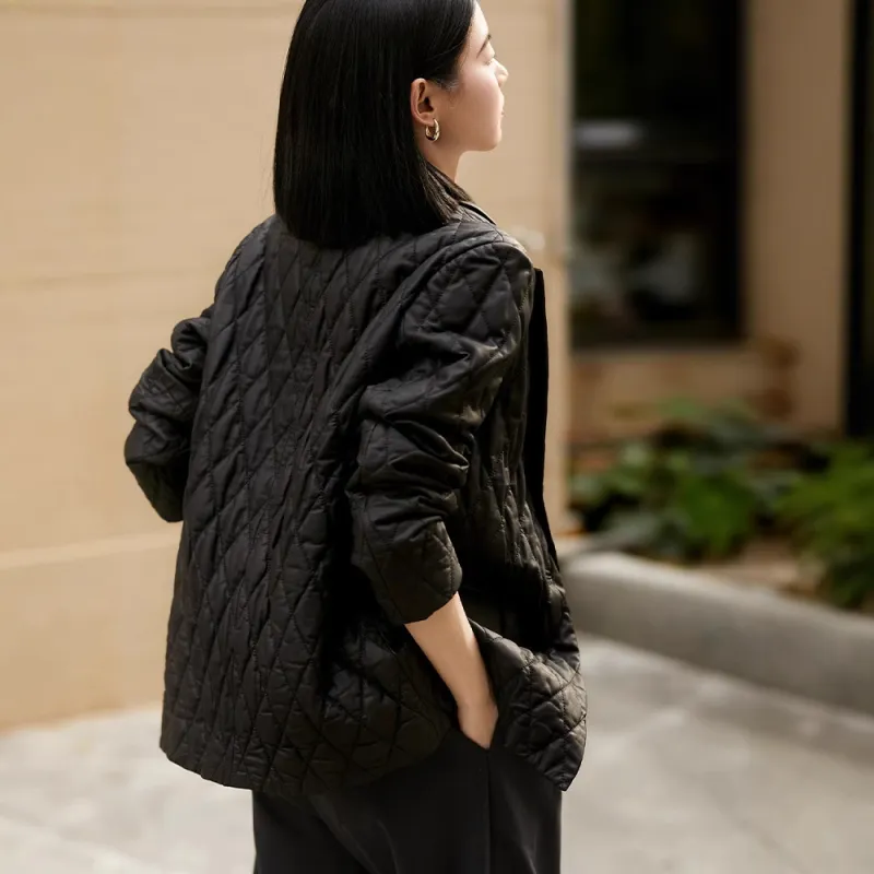 Kele Coco Leather Jacket Women's-10