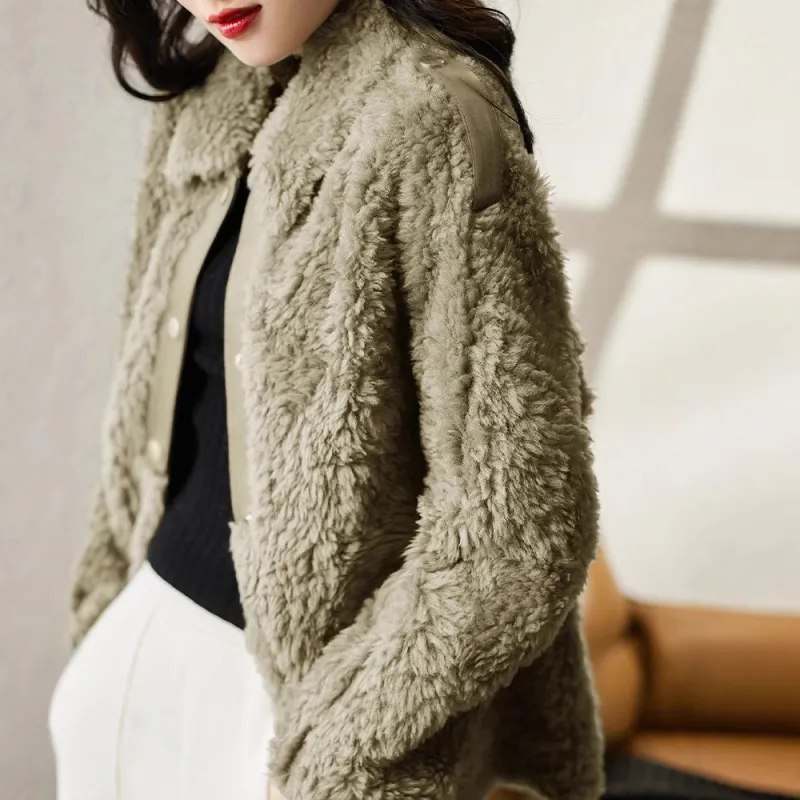 Kele Coco Fur Women's Vintage Green-5