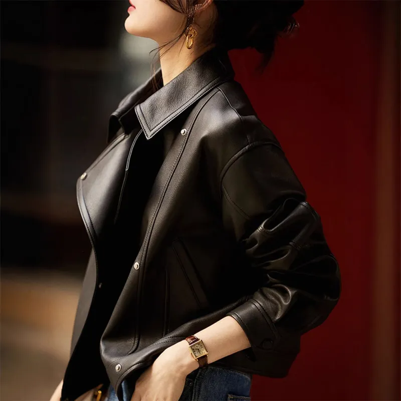 Kele Coco Leather Jacket Women's-11