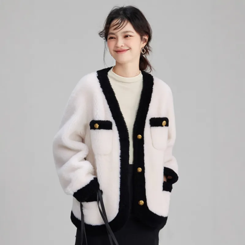 Kele Coco Furs Women's Ecru-3