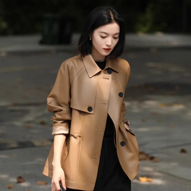 Kele Coco Leather Jacket Women's-3