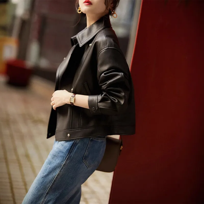 Kele Coco Leather Jacket Women's-9