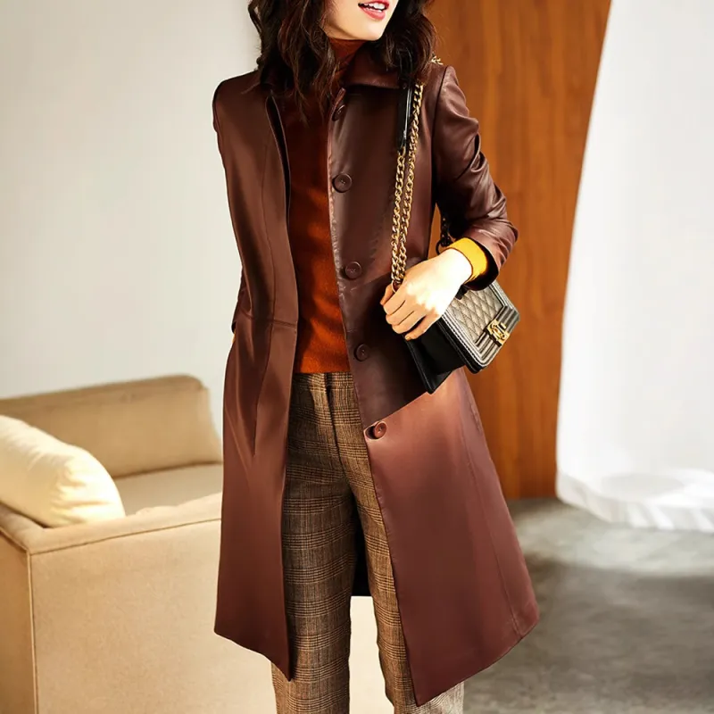 Kele Coco Leather Jacket Women's-5