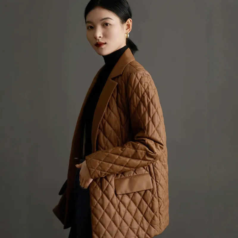 Kele Coco Leather Jacket Women's-3