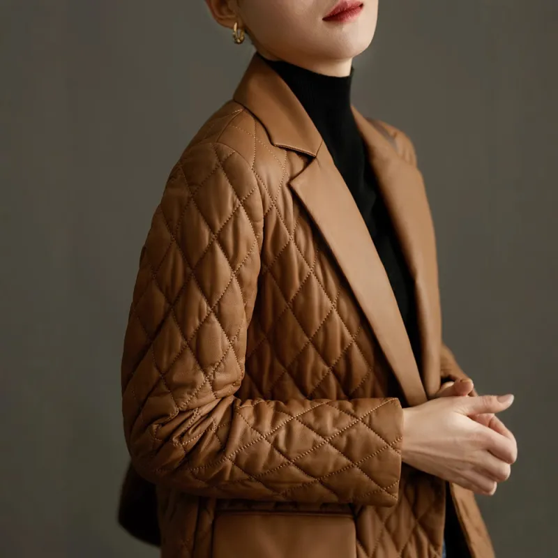 Kele Coco Leather Jacket Women's-4