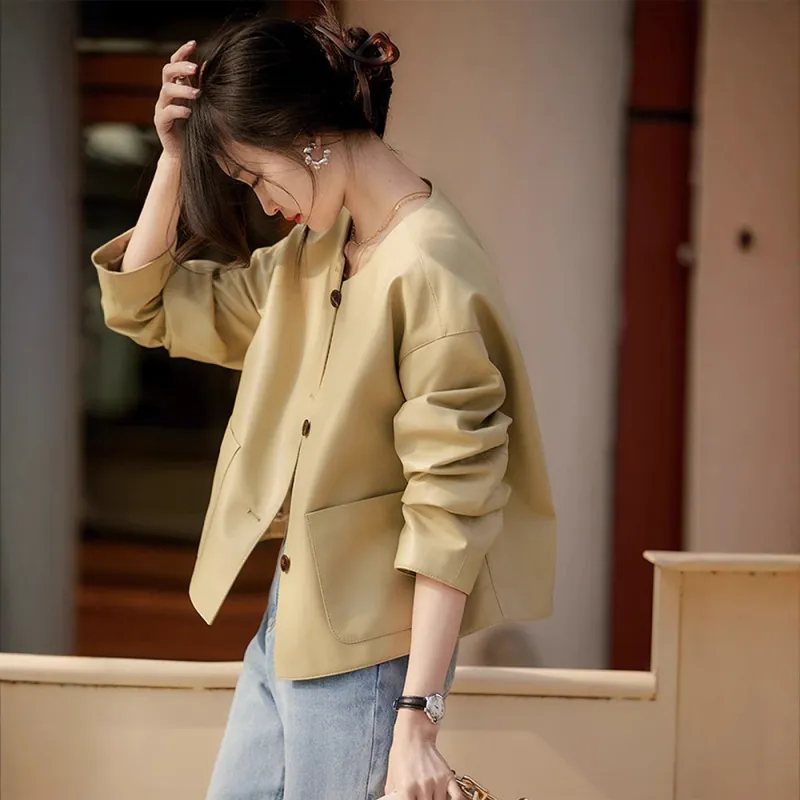 Kele Coco Leather Jacket Women's-15
