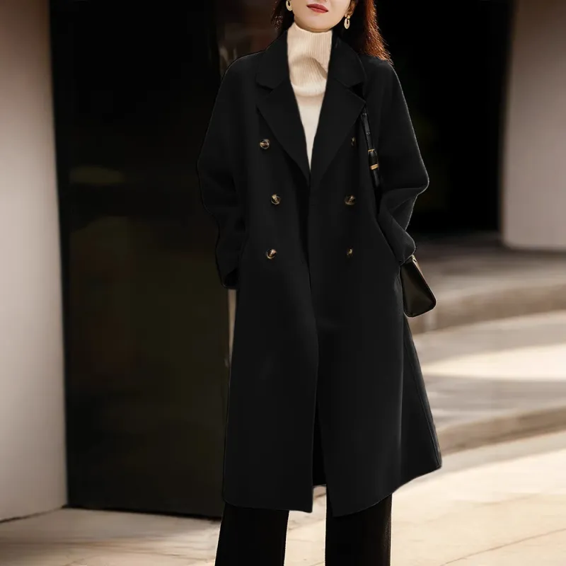 Kele Coco Coats Women's Black-3