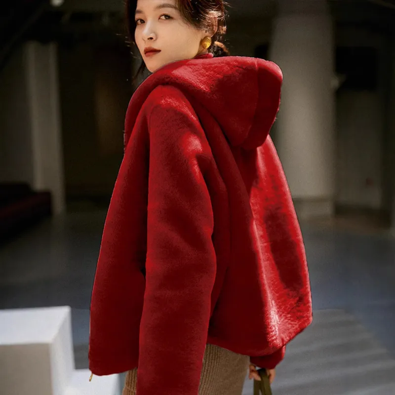 Kele Coco Velvet feel Coat Women's-15