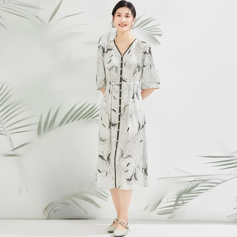 Kele Coco Short Sleeved Dress Women's Asphalt Gray-3