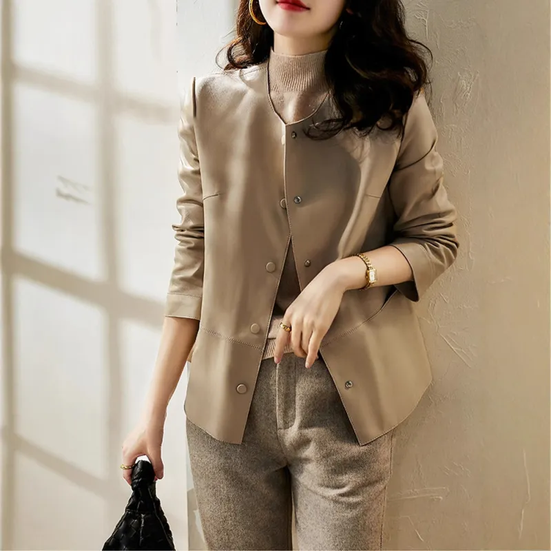 Kele Coco Leather Jacket Women's-6