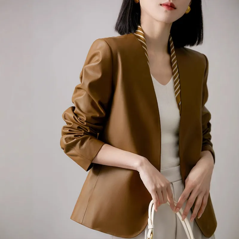 Kele Coco Leather Jacket Women's-9