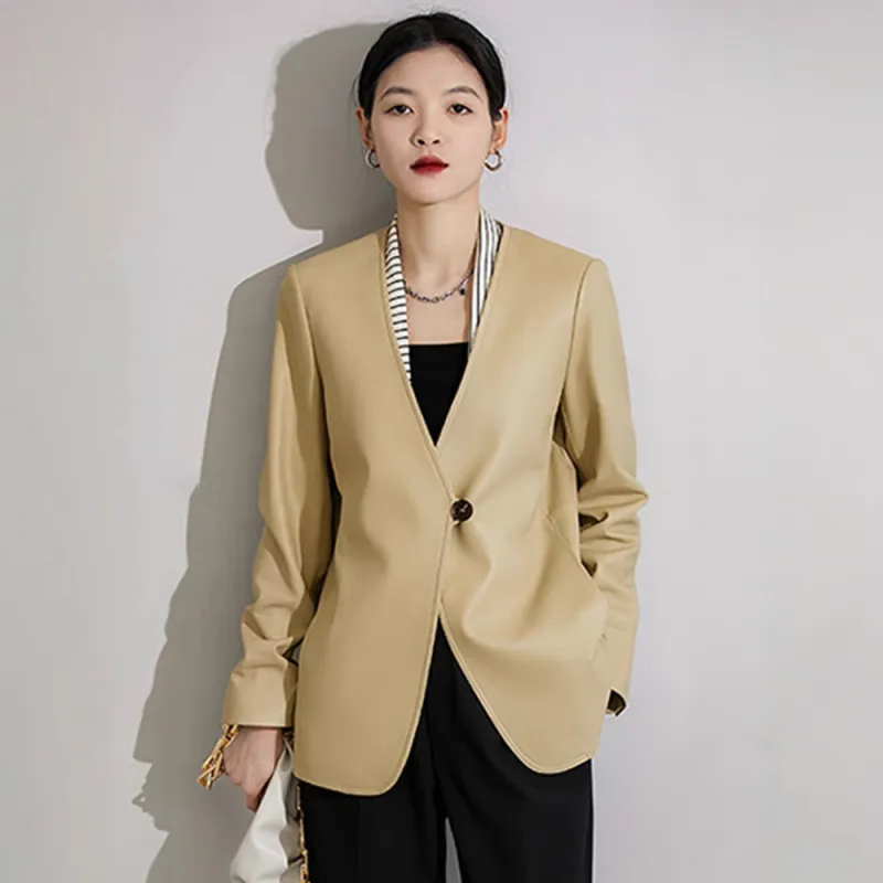 Kele Coco Leather Jacket Women's-3