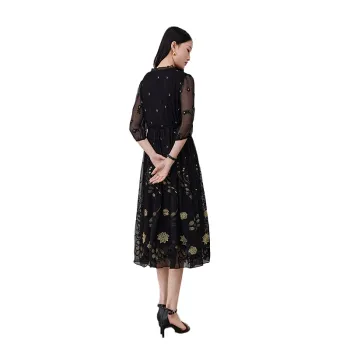 Kele Coco Short Sleeved Dress Women's Black