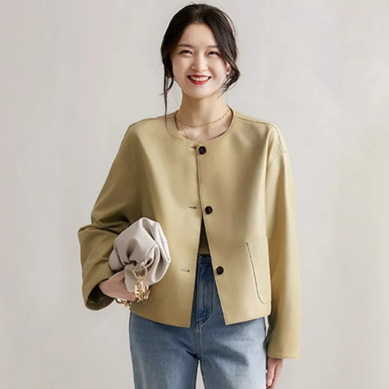 Kele Coco Leather Jacket Women's-14