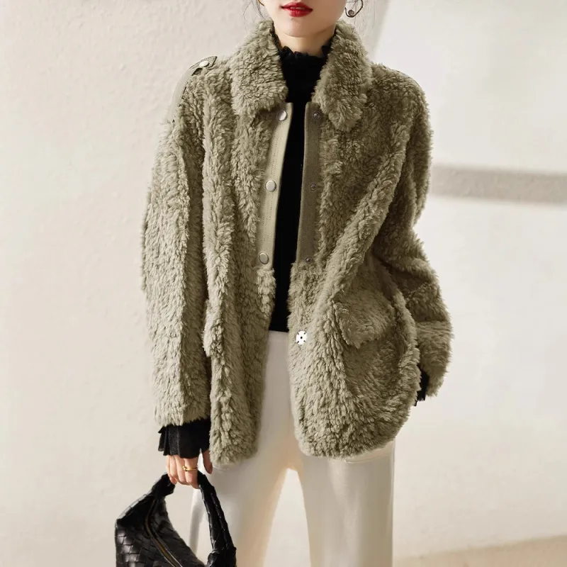 Kele Coco Fur Women's Vintage Green-3