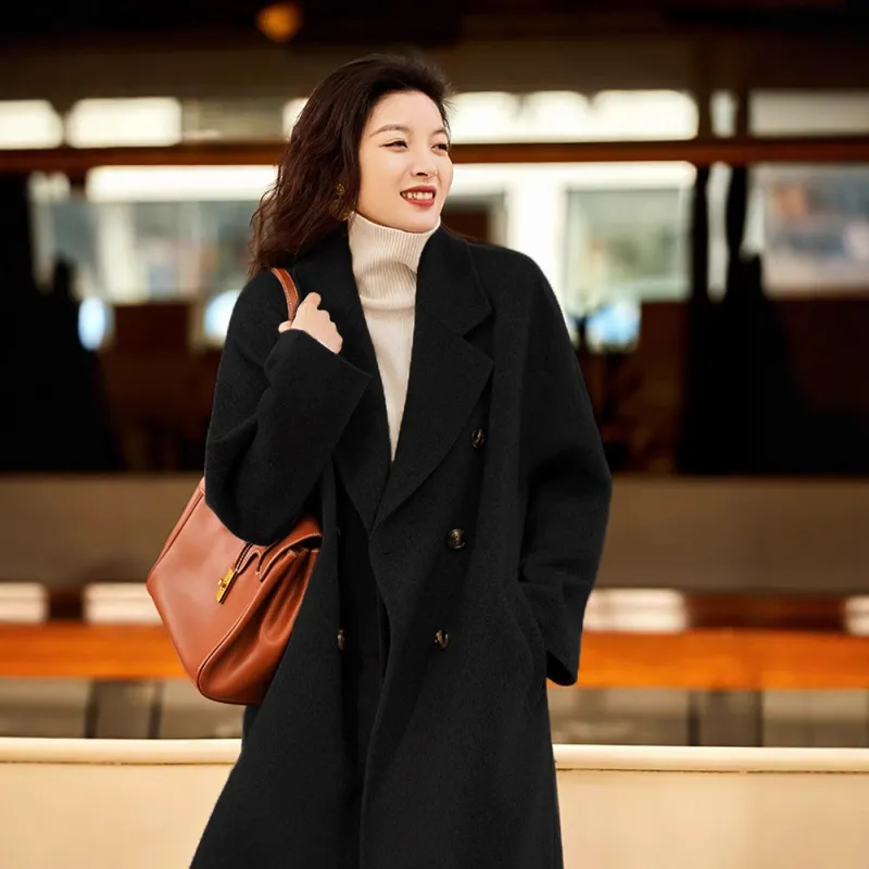 Kele Coco Coats Women's Black-4