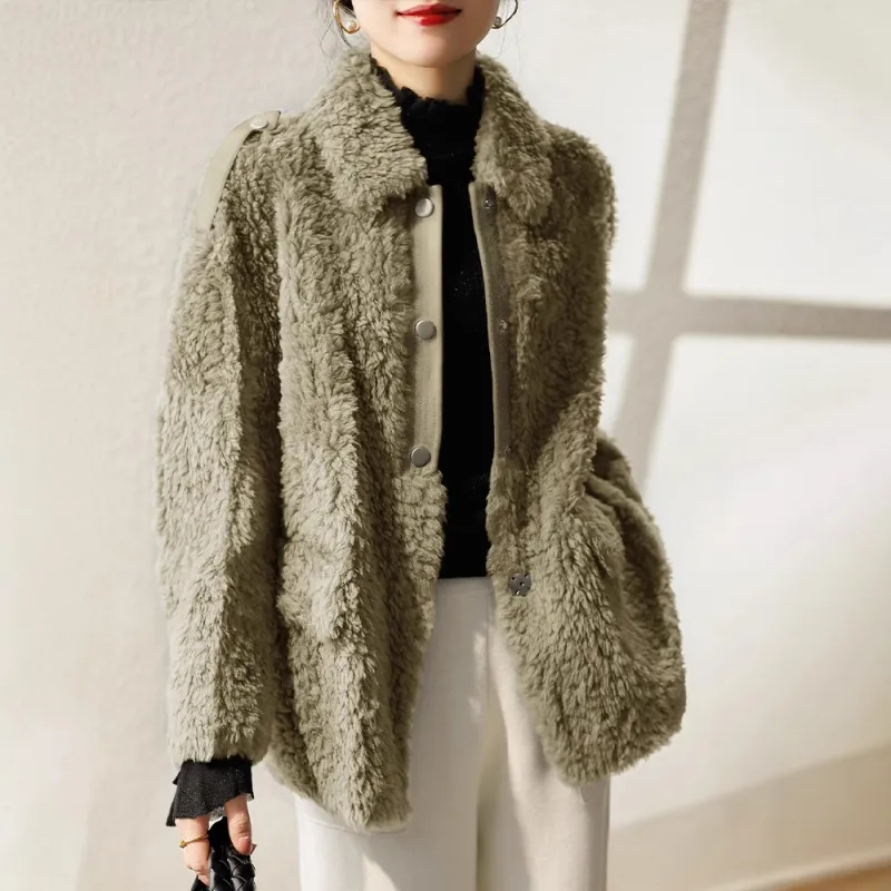 Kele Coco Fur Women's Vintage Green-2