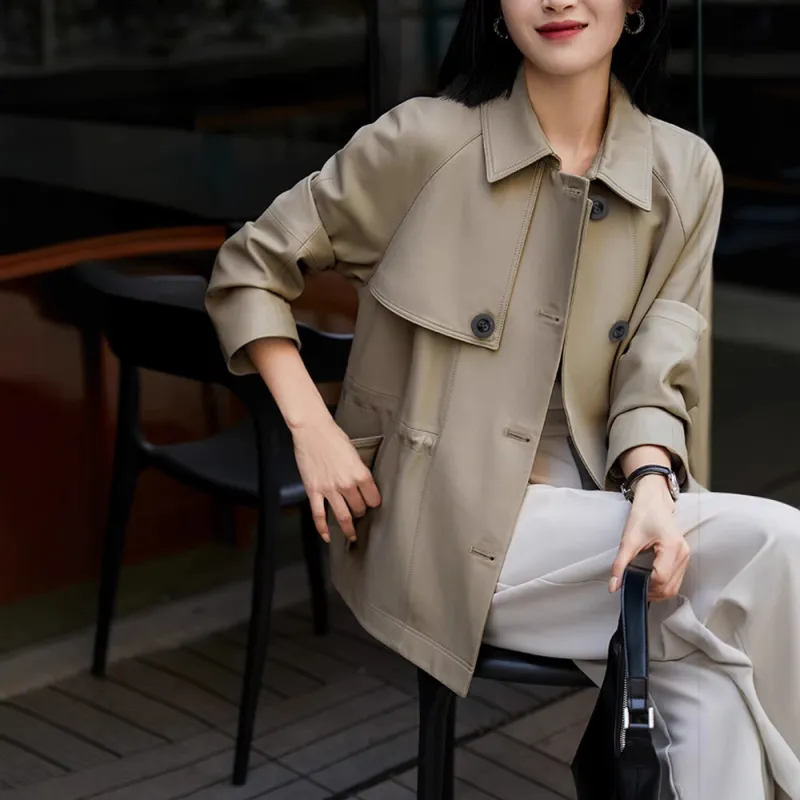 Kele Coco Leather Jacket Women's-12