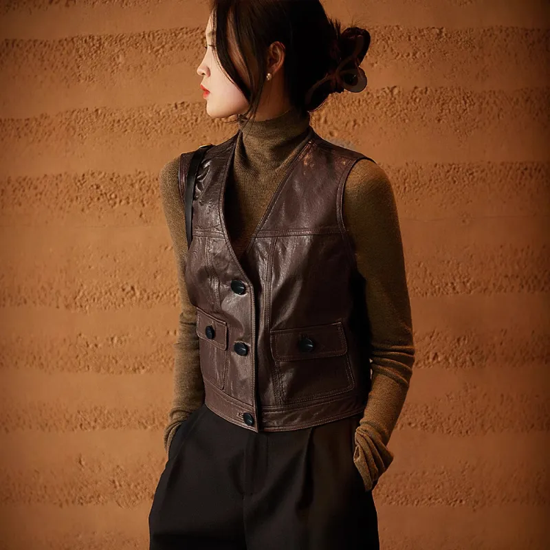 Kele Coco Leather Jacket Women's-6
