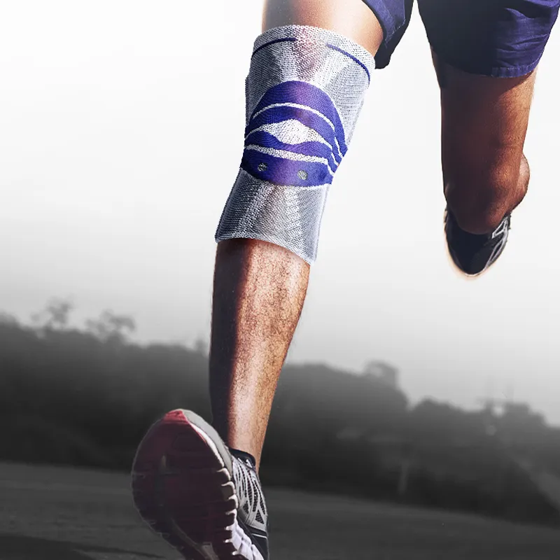 SKG Knee Pads Polyester Polyamide Elastane Running Men's-2