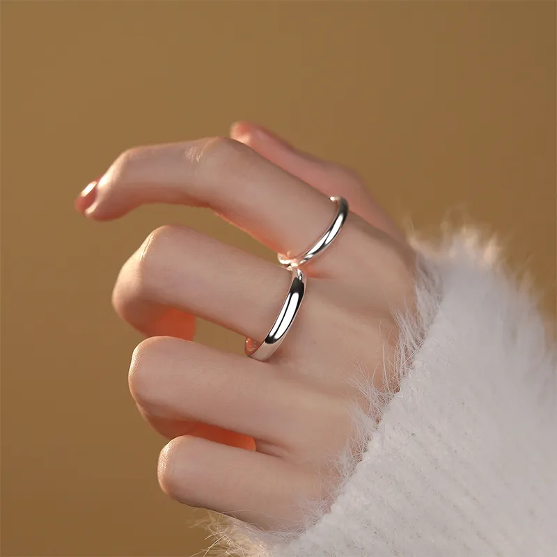 SECU S 999 Fine Silver Rings Unisex-3