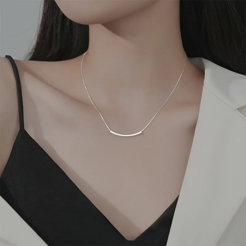 SECU S925 Silver Necklaces Women's-2
