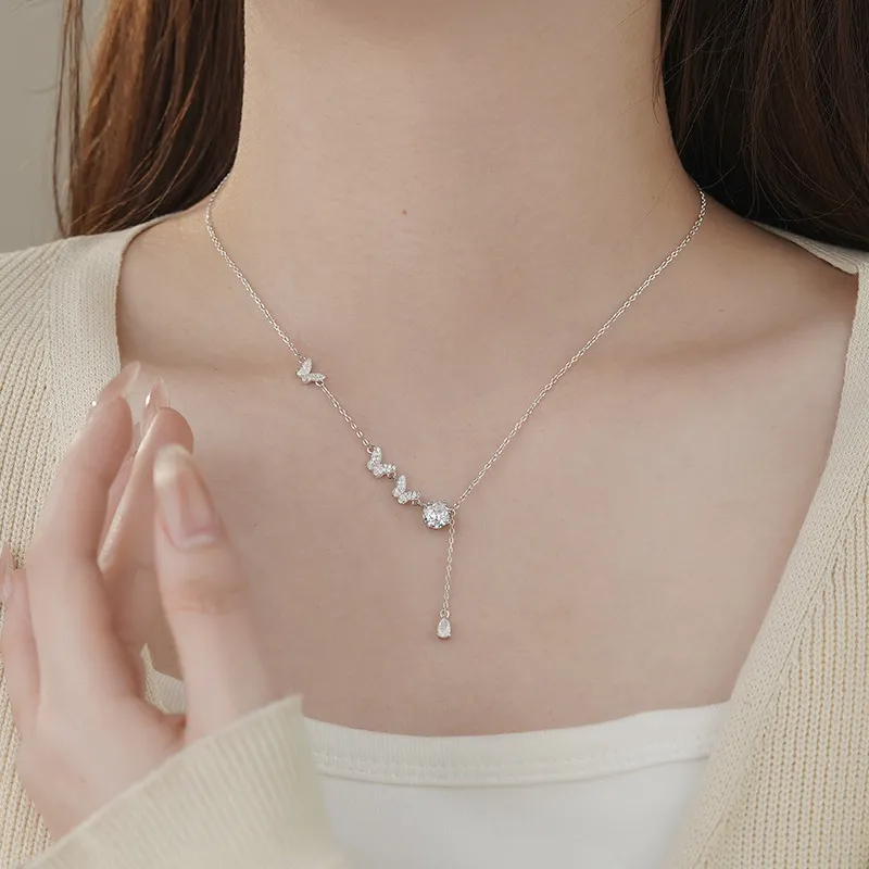 SECU S925 Silver Necklaces Women's-1
