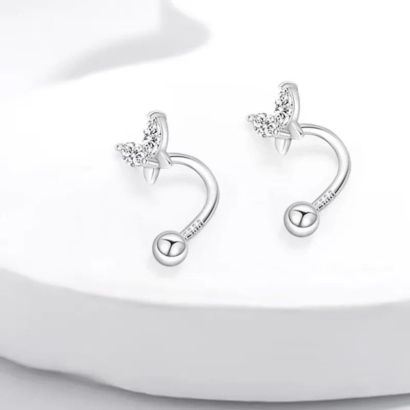 SECU Sterling Silver Earrings Women's-3