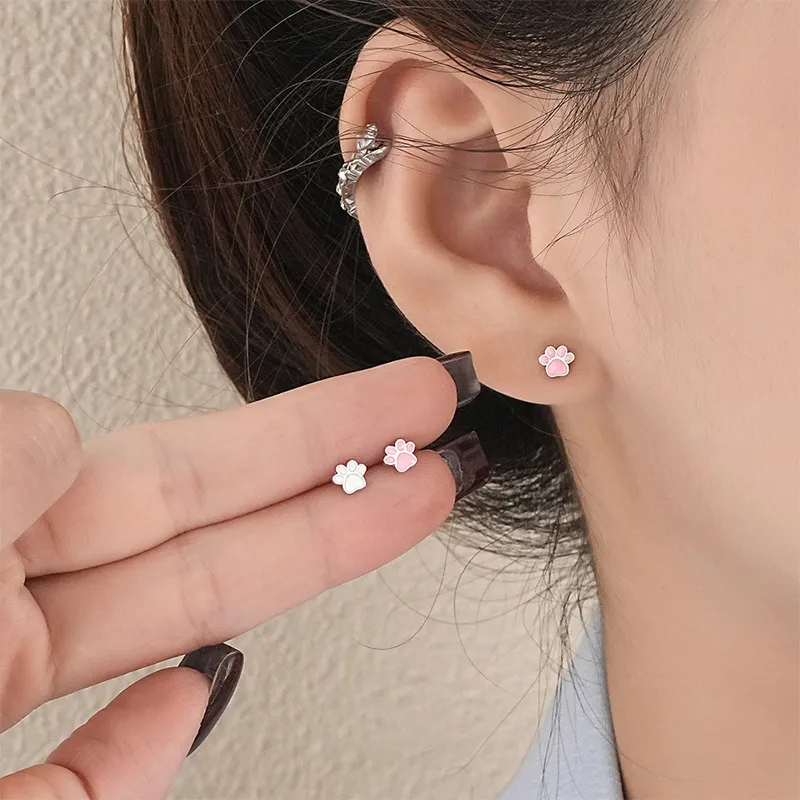SECU Sterling Silver Stud Earrings Women's-1