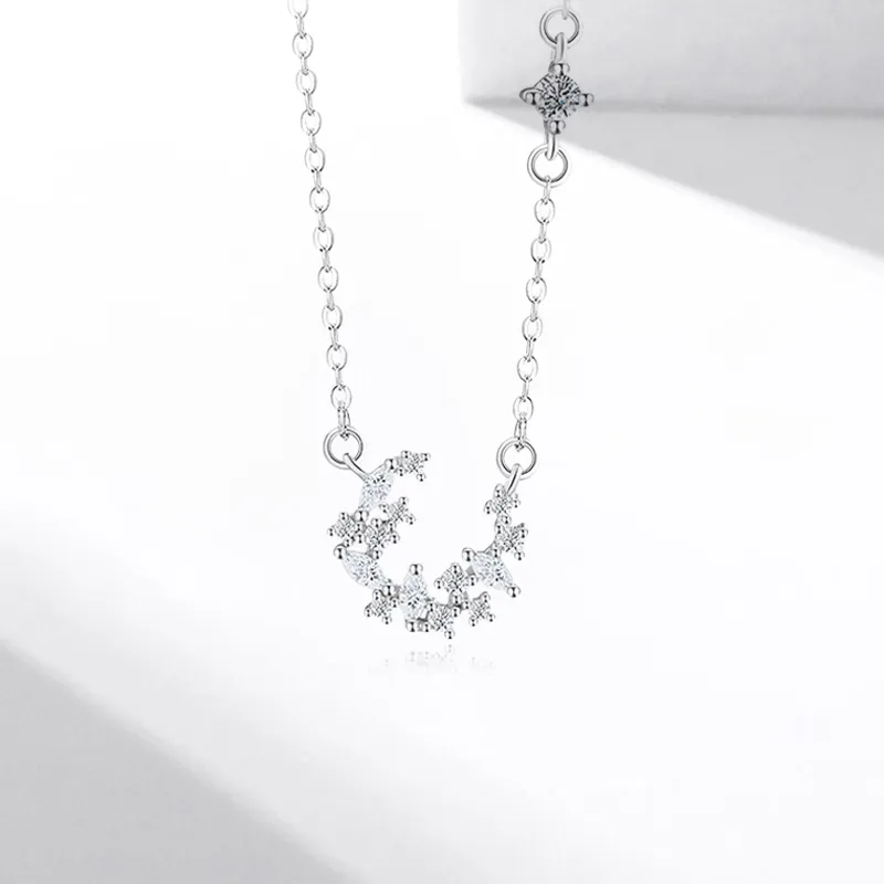 SECU S925 Silver Necklaces Women's-3