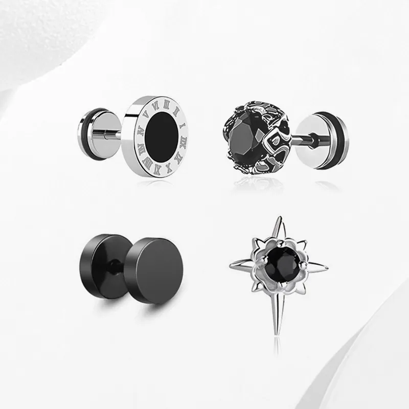 SECU Everyday Commute Students Stud Earrings Unisex-6