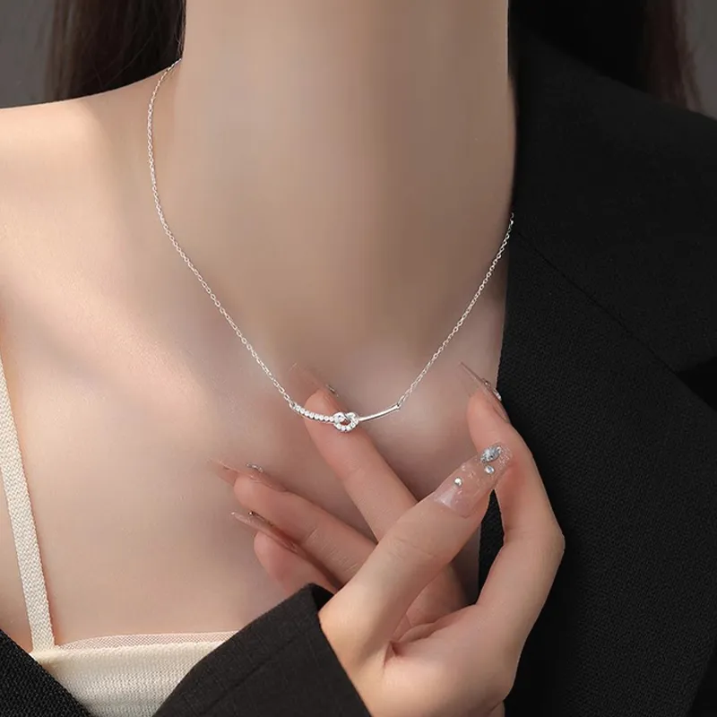 SECU Sterling Silver Necklaces Women's-1