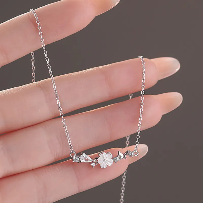 SECU S999 Fine Silver Necklaces Women's-4