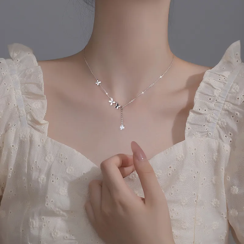 SECU S999 Fine Silver Necklaces Women's-2