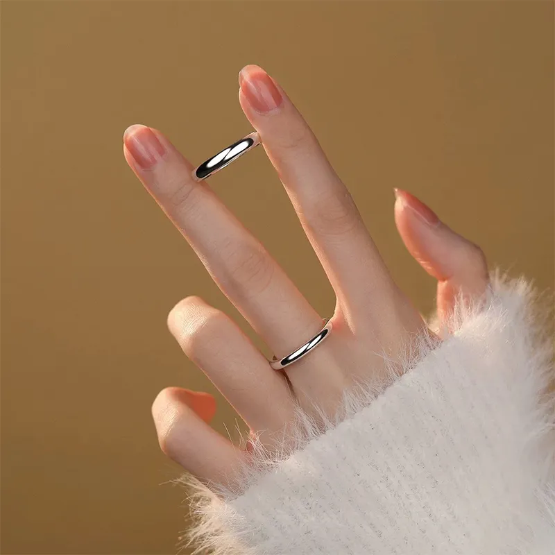SECU S 999 Fine Silver Rings Unisex-4