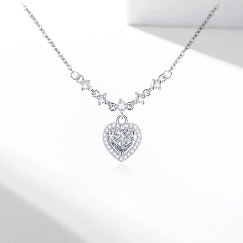 SECU Sterling Silver Necklaces Women's-2