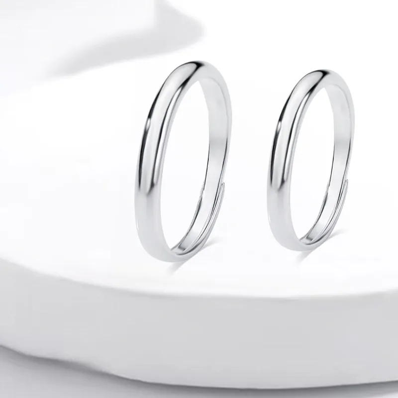 SECU S 999 Fine Silver Rings Unisex-6