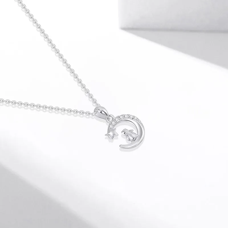 SECU Sterling Silver Necklaces Women's-4