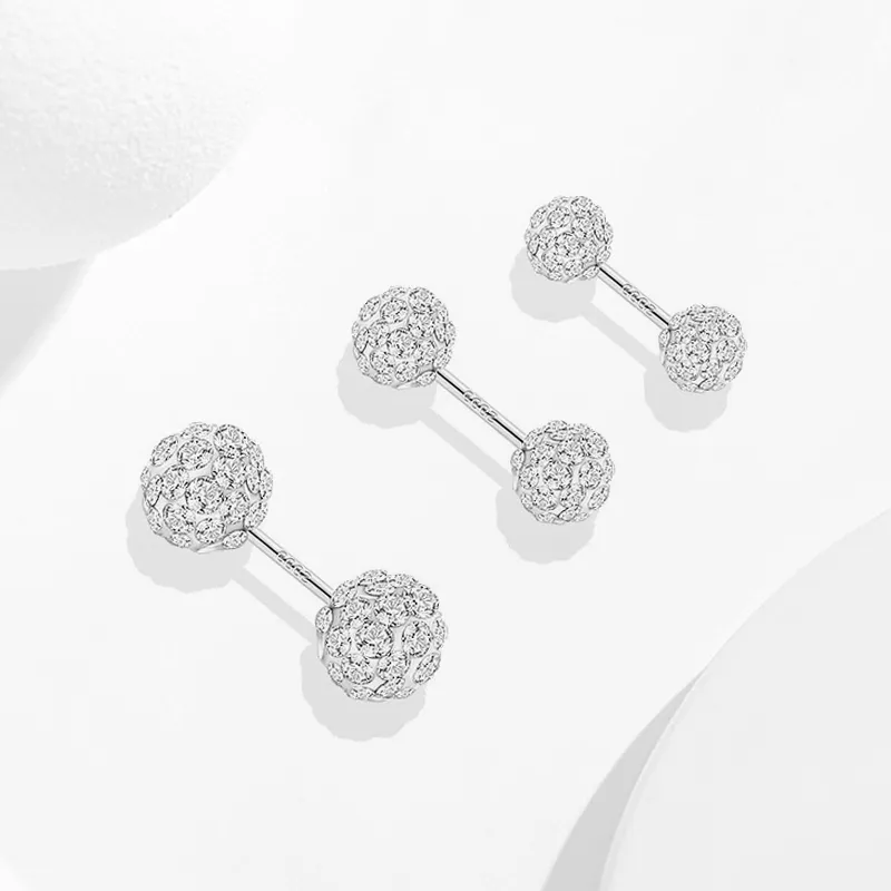 SECU Sterling Silver Stud Earrings Women's-4