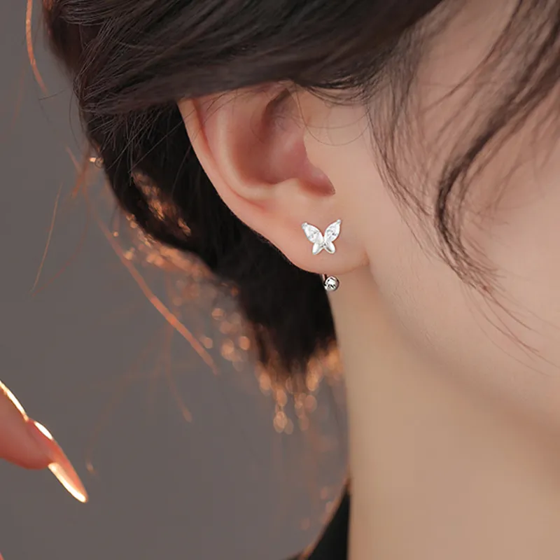 SECU Sterling Silver Earrings Women's-1