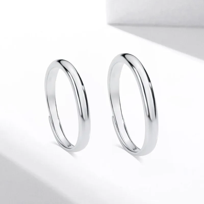 SECU S 999 Fine Silver Rings Unisex-5